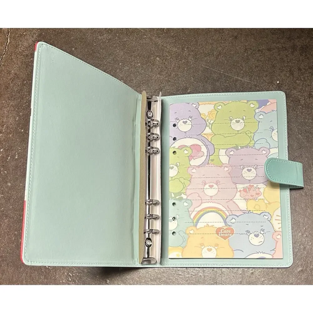 Care Bear A5 Binder w/ matching paper